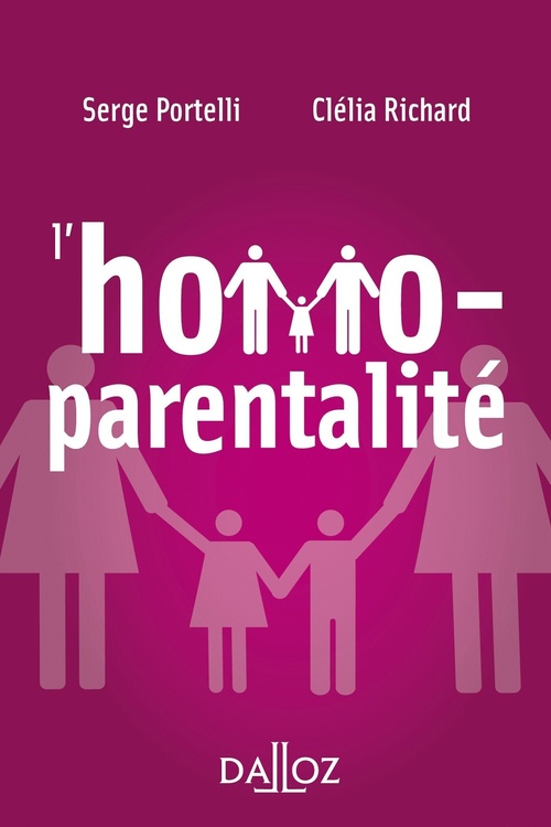 ebook cover of L'homoparentalité, by Serge Portelli, Clélia Richard