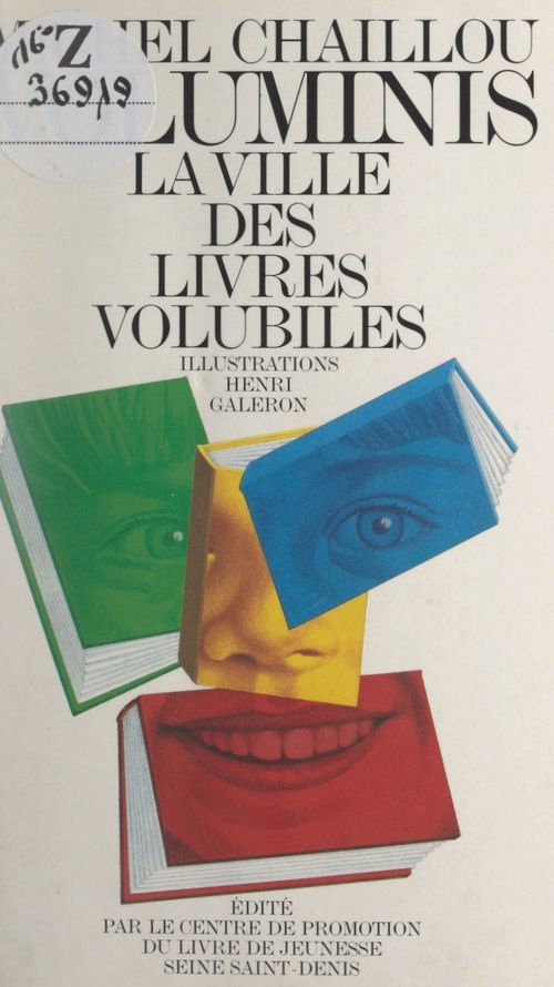 Couverture ebook de Voluminis, la ville des livres volubiles, de Michel Chaillou