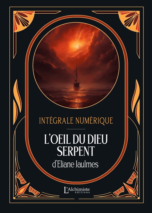 Couverture ebook de L'oeil du dieu serpent - L'intégrale (Tomes 1 à 3), de Éliane Jaulmes