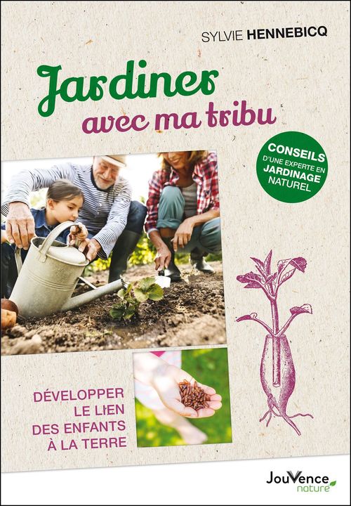 ebook cover of Jardiner avec ma tribu, by Sylvie Hennebicq
