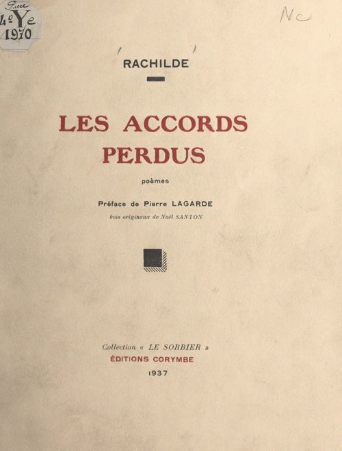 ebook cover of Les accords perdus, by Rachilde