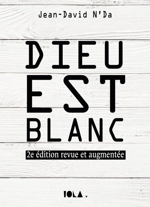 Couverture ebook de DIEU EST BLANC, de Jean-David N'Da