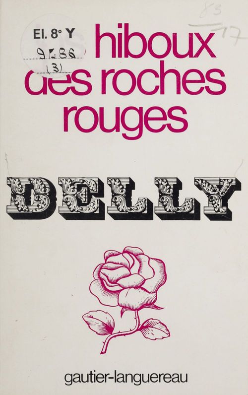 Couverture ebook de Les Hiboux des roches rouges, de Delly
