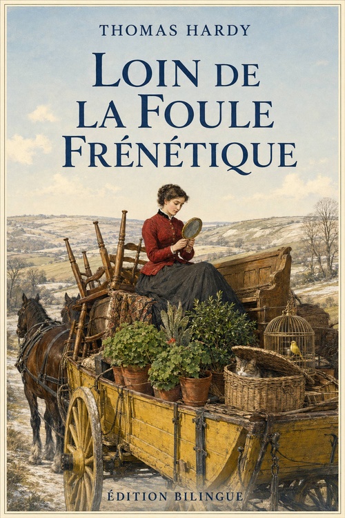 Couverture ebook de Loin de la Foule Frénétique, de Thomas Hardy