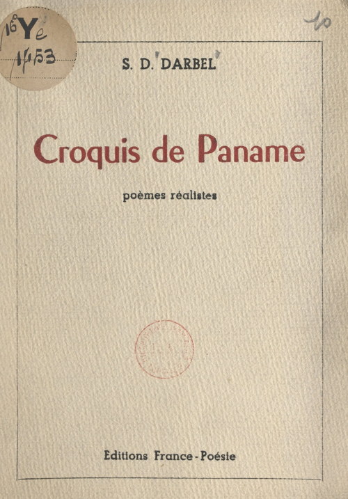 Couverture ebook de Croquis de Paname, de S. D. Darbel