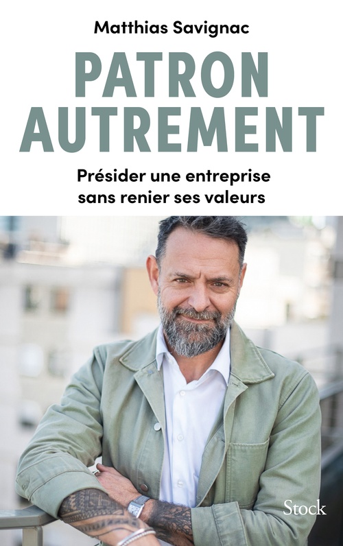 ebook cover of Patron autrement, by Matthias Savignac