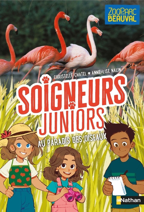 Couverture ebook de Soigneurs juniors - tome 12 Au paradis des oiseaux, de Christelle Chatel, Anne-Lise Nalin