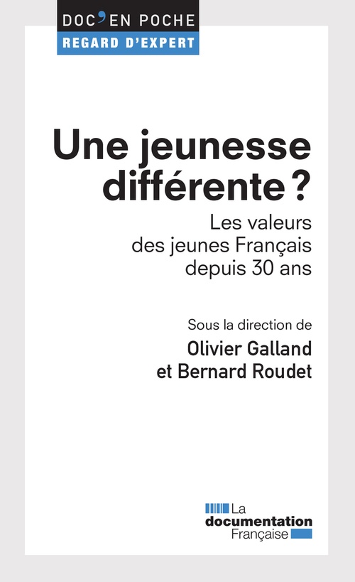 ebook cover of Une jeunesse différente ?, by Olivier Galland, Bernard Roudet