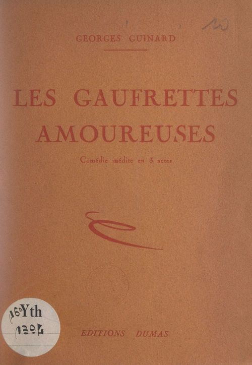 Couverture ebook de Les gaufrettes amoureuses, de Georges Guinard