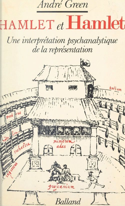 Couverture ebook de Hamlet et Hamlet, de André Green
