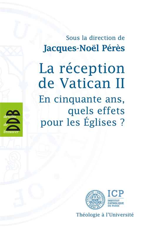 ebook cover of La réception de Vatican II, by Jacques-noël Pérès