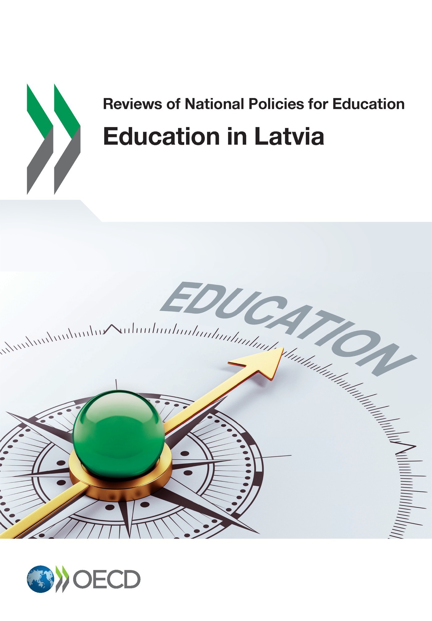 Couverture ebook de Education in Latvia, de Collectif
