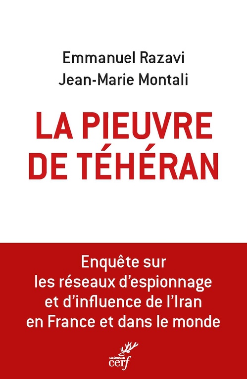ebook cover of La pieuvre de Téhéran, by Emmanuel Razavi, Jean-Marie Montali