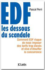 ebook cover of EDF : Les dessous du scandale, by Pascal Perri