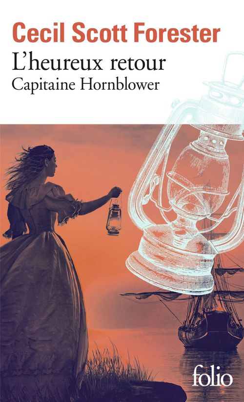 Couverture ebook de Capitaine Hornblower (Tome 1) - L'heureux retour, de Cecil Scott Forester