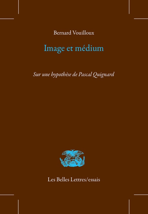 Couverture ebook de Image et médium, de Bernard Vouilloux