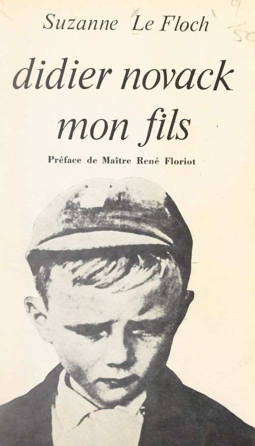 Couverture ebook de Didier Novack, mon fils, de Suzanne Le Floch