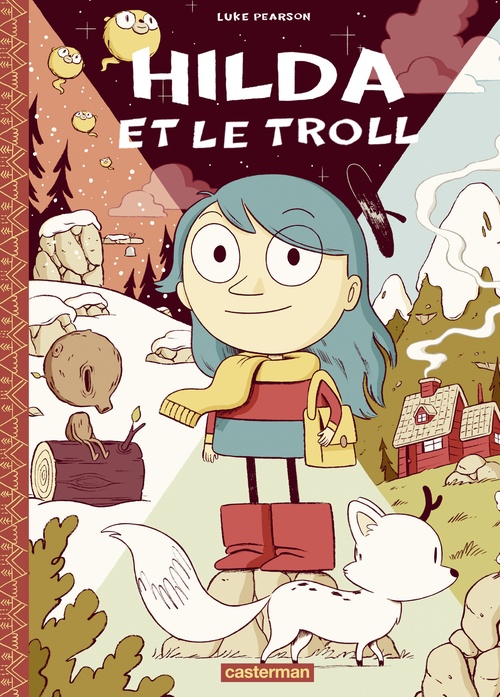 Couverture ebook de Hilda (Tome 1) - Hilda et le Troll, de Luke Pearson
