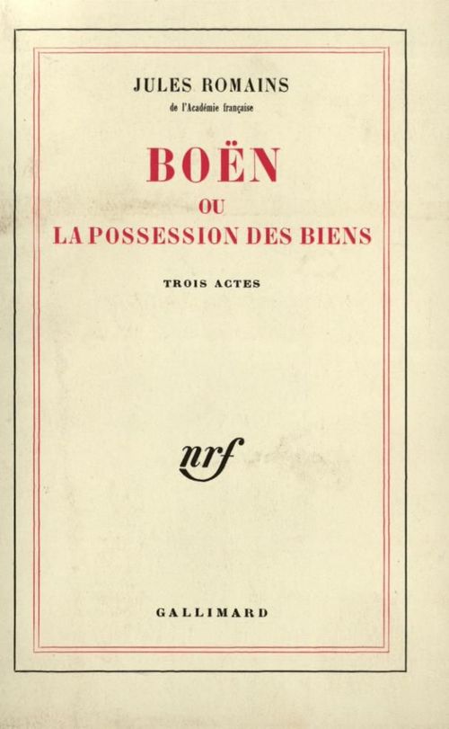 ebook cover of Boën ou La possession des biens, by Jules Romains