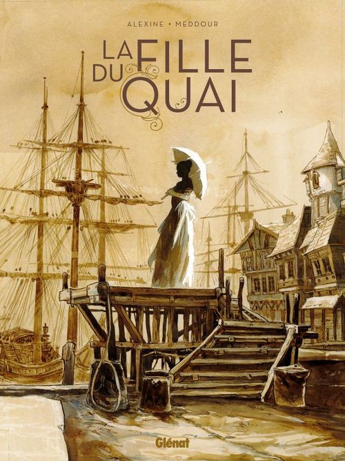 Couverture ebook de La Fille du quai, de Fabrice Meddour