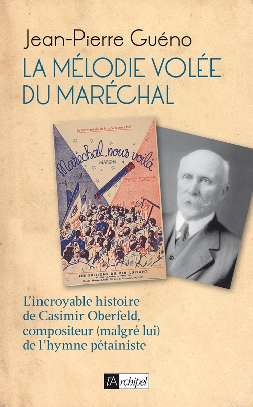 Couverture ebook de La mélodie volée du Maréchal, de Jean-Pierre Guéno