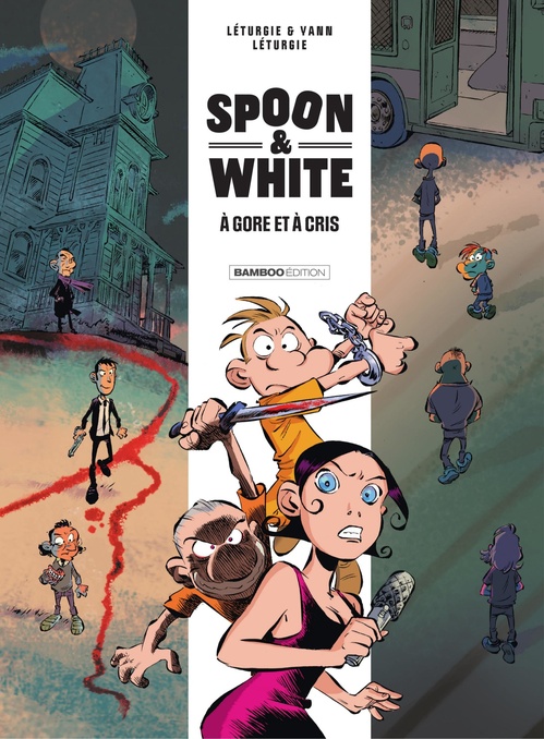 Couverture ebook de Spoon & White - Tome 2, de Jean Léturgie, Yann, Simon Léturgie