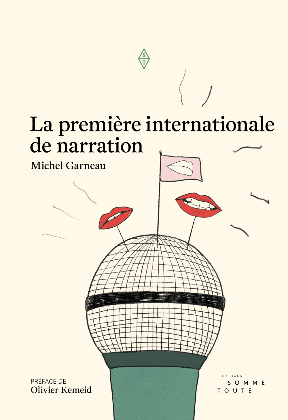 Couverture ebook de La première internationale de narration, de Michel Garneau