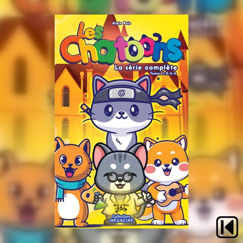 audiobook cover of Les Chatoons. La série complète tome 1-2-3-4, by Alain Ruiz