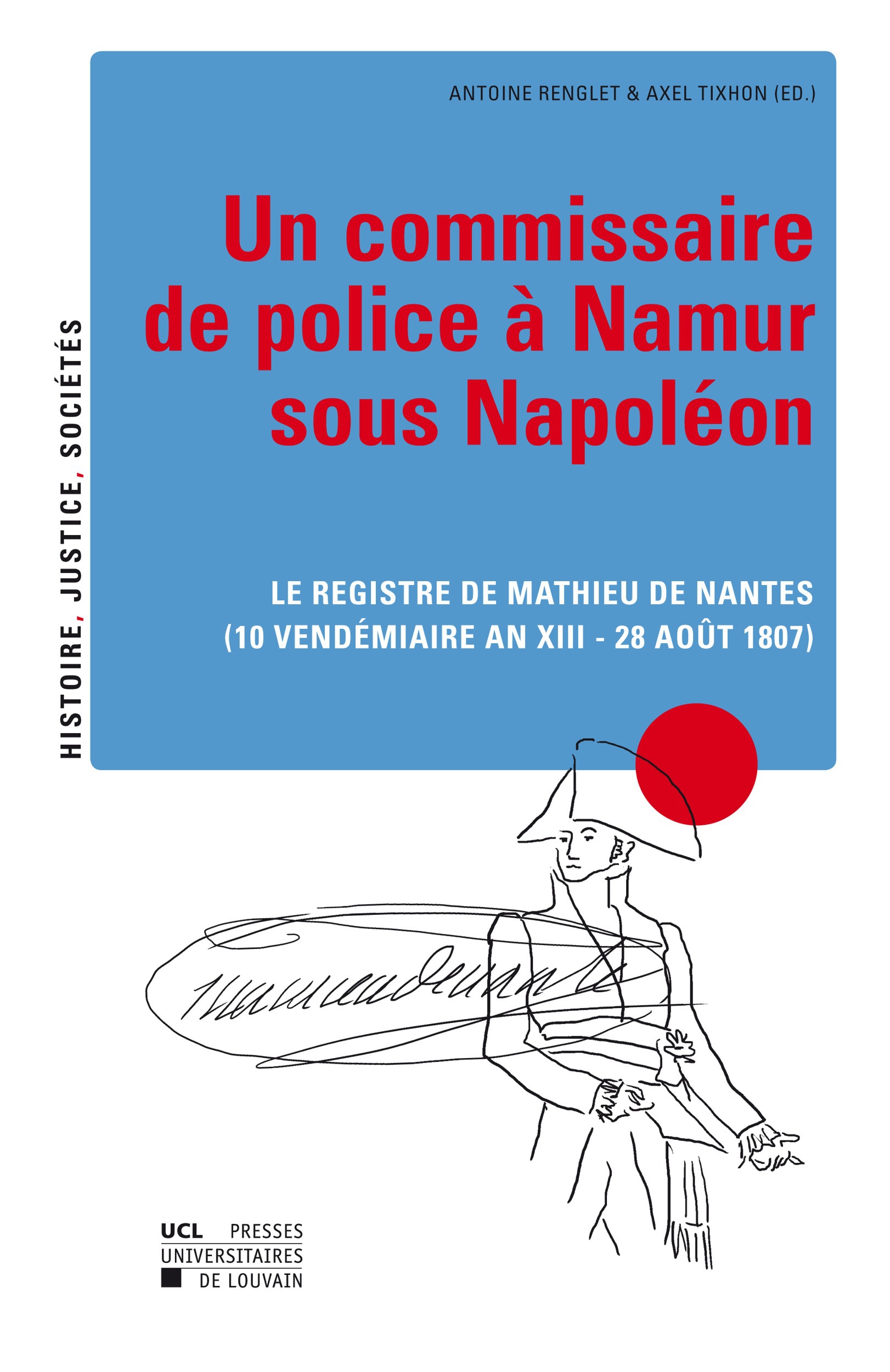 ebook cover of Un commissaire de police à Namur sous Napoléon, by Collectif