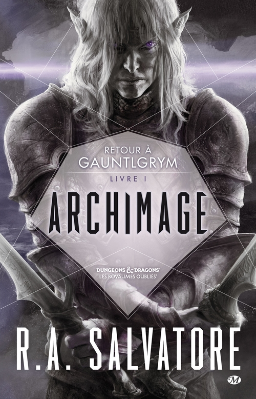 Couverture ebook de Retour à Gauntlgrym, T1 : Archimage, de R. A. Salvatore