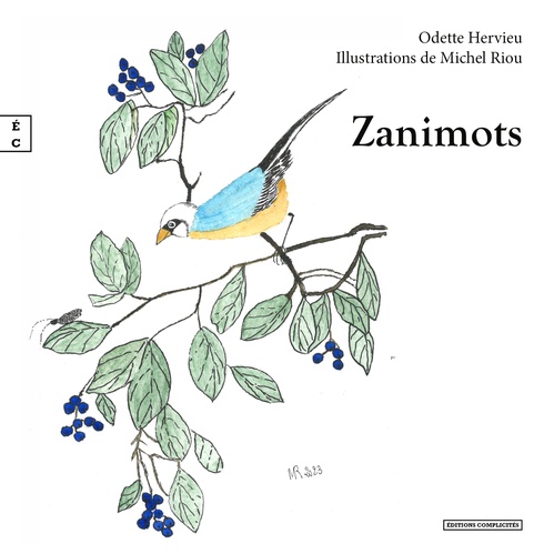 Couverture ebook de Zanimots, de Odette Hervieu