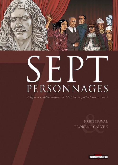 ebook cover of 7 Personnages, by Fred Duval