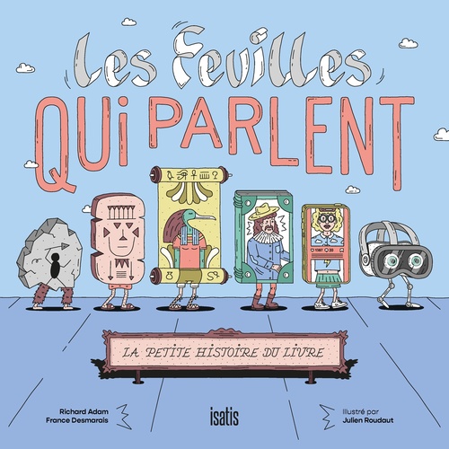 Couverture ebook de Les feuilles qui parlent, de France Desmarais, Julien Roudaut