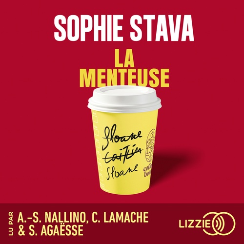 audiobook cover of La Menteuse, by Sophie Stava