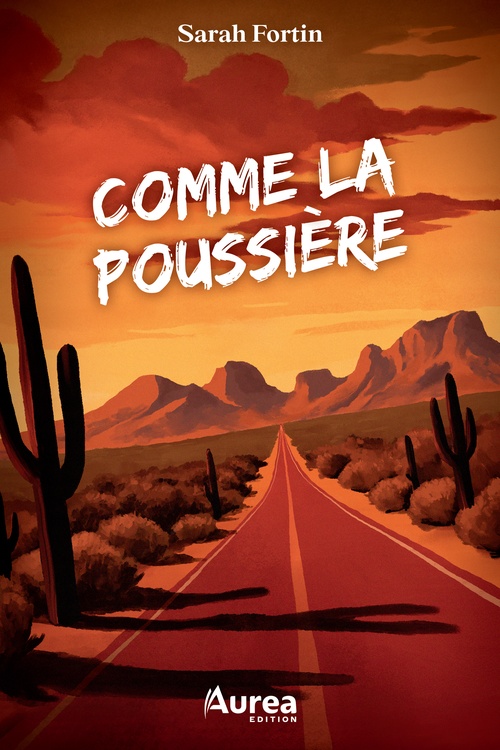 ebook cover of Comme la poussière, by Sarah Fortin