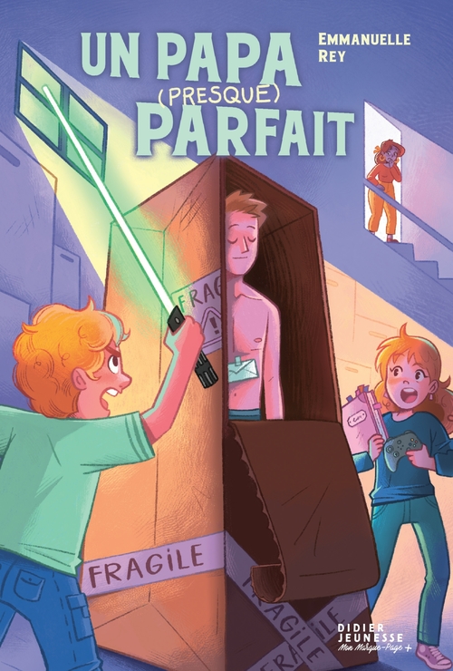 ebook cover of Un papa (presque) parfait, by Emmanuelle Rey, Elisa Malan