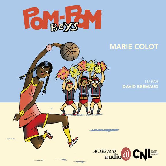 audiobook cover of Pom-pom boys, by Marie Colot