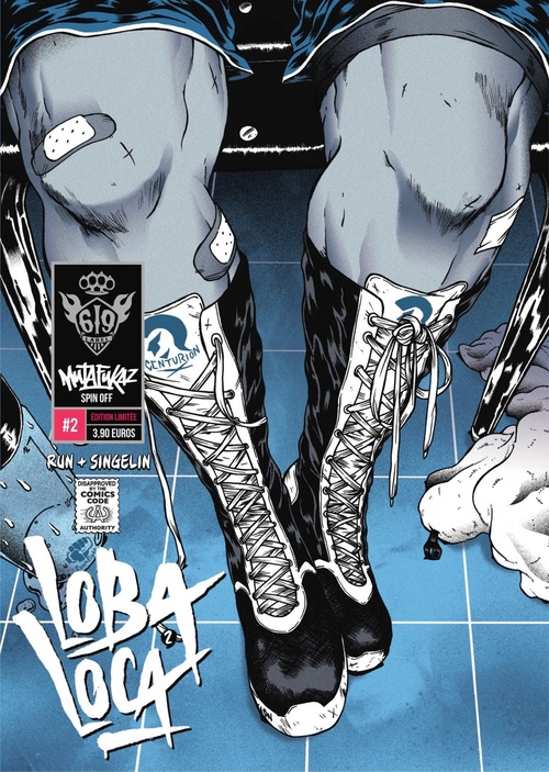 ebook cover of Mutafukaz ' Loba Loca - Chapitre 2, by RUN, Guillaume Singelin