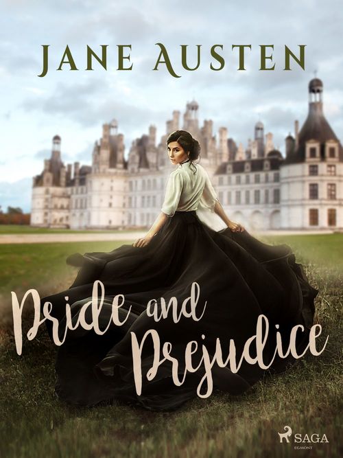 ebook cover of Pride and Prejudice, by Jane Austen