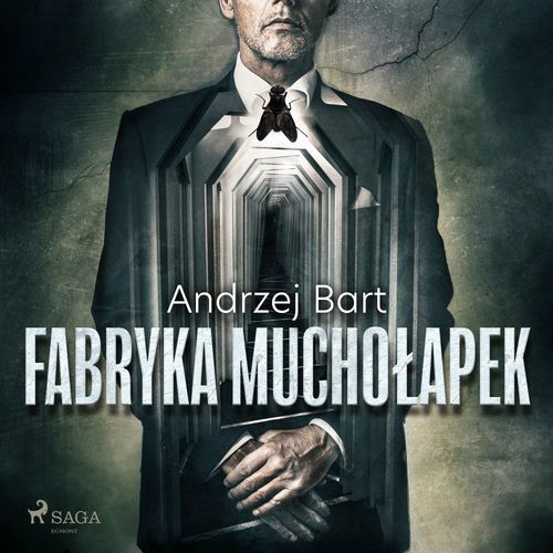 audiobook cover of Fabryka mucholapek, by Andrzej Bart