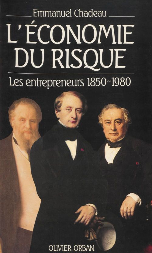 Couverture ebook de L'Économie du risque, de Emmanuel Chadeau