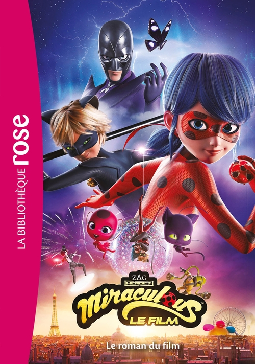 Couverture ebook de Miraculous - Le roman du film, de Zagtoon