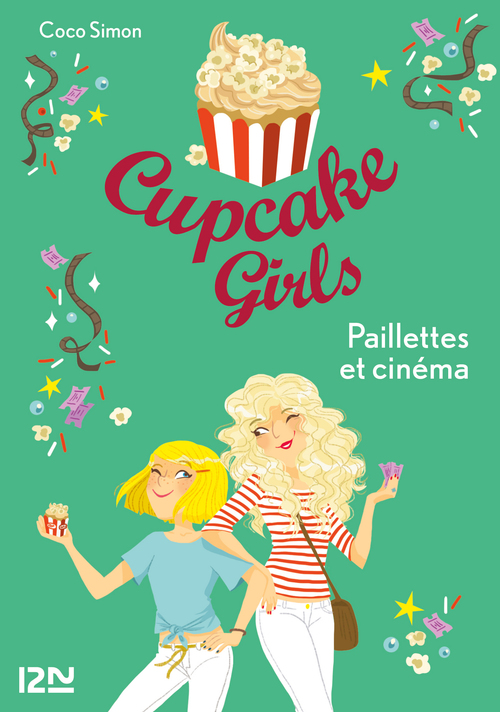 Couverture ebook de Cupcake Girls - Paillettes et cinéma, de Coco Simon