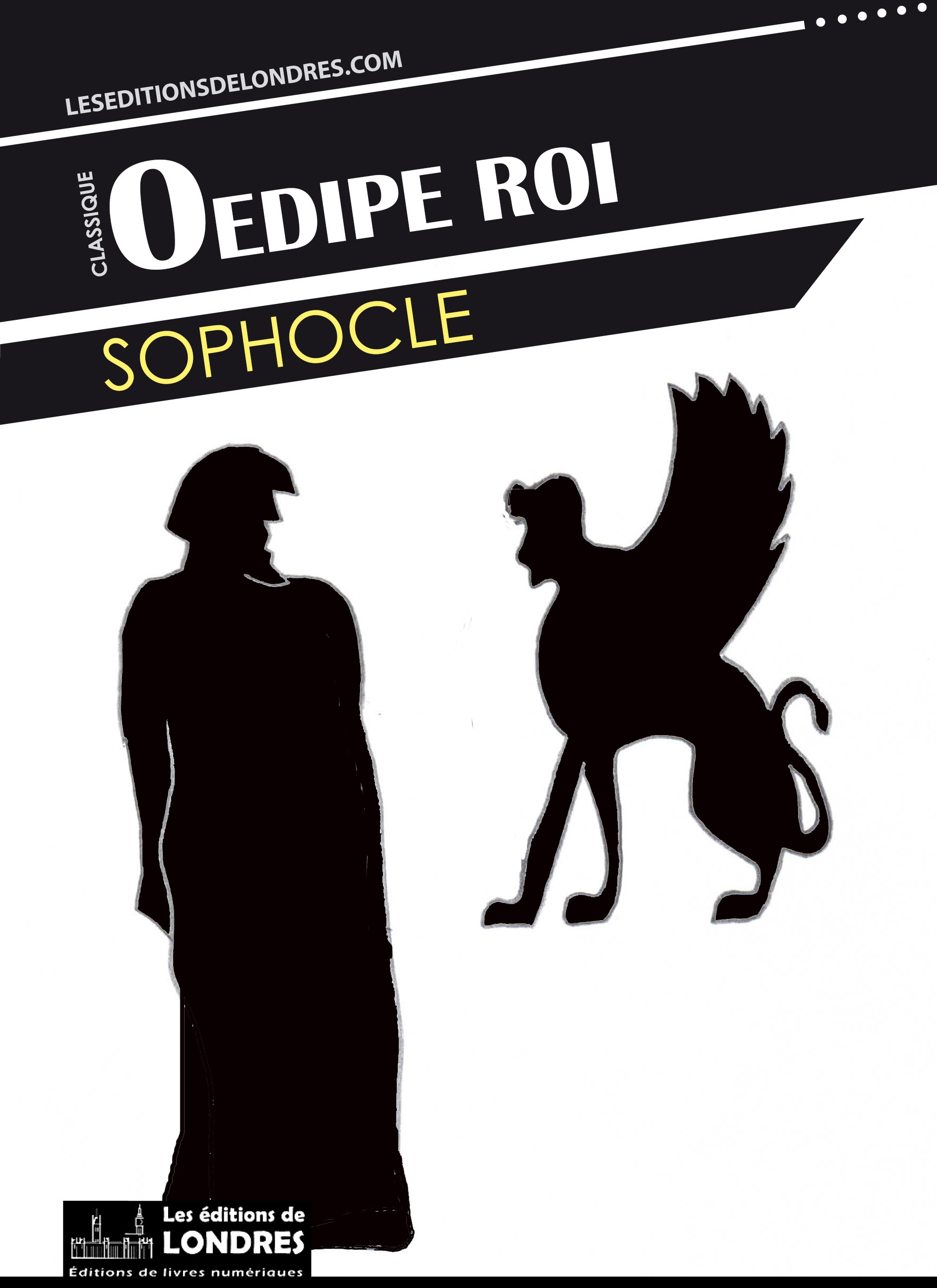 Couverture ebook de Oedipe roi, de Sophocle