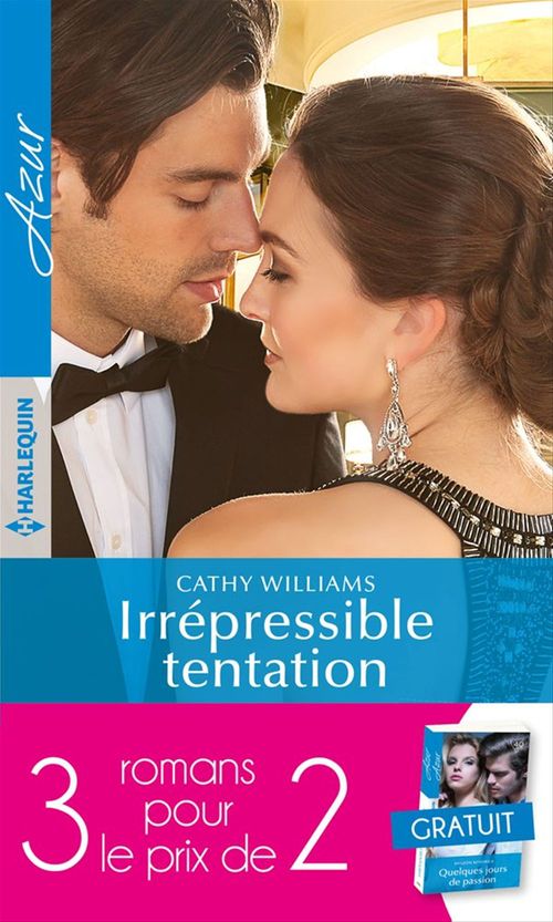 Couverture ebook de Pack 3 pour 2 Azur - avril 2018, de Catherine George, Sharon Kendrick, Cathy Williams