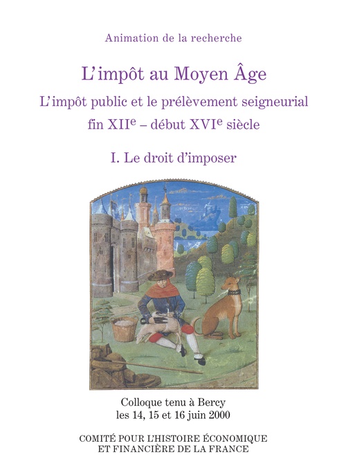 Couverture ebook de L´impôt au Moyen Âge, de
