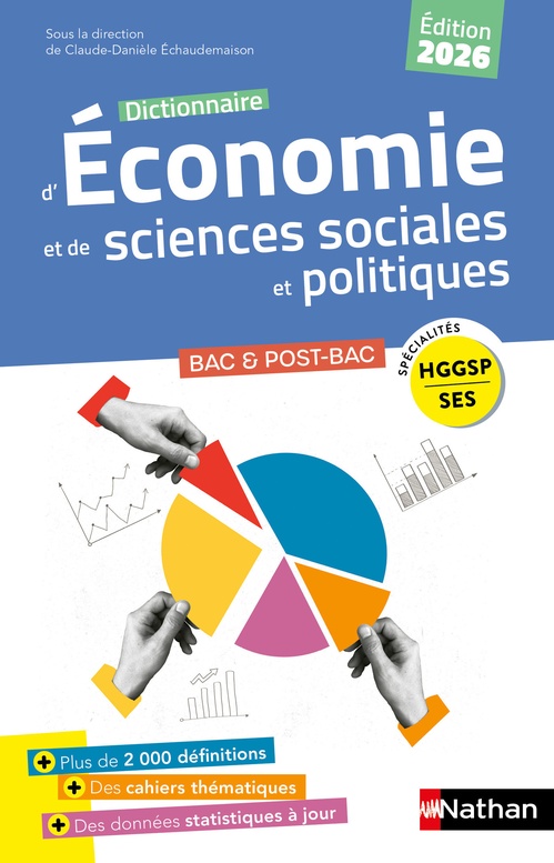 Couverture ebook de Dictionnaire Economie & Sc.Sociales -NE, de Franck Bazureau