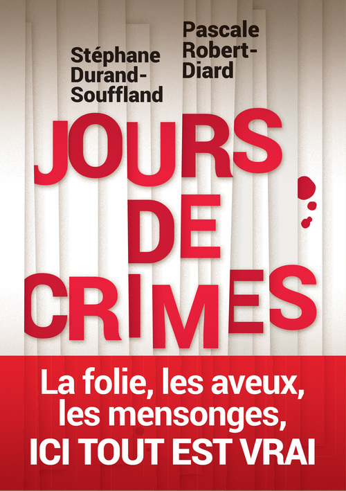 ebook cover of Jours de crime, by ?Stephane ? Durand-Souffland, Pascale Robert-Diard