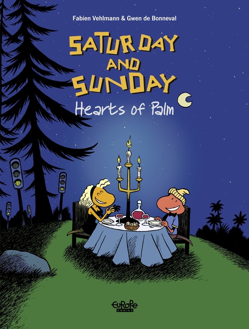 ebook cover of Saturday and Sunday - Volume 2 - Hearts of Palm, by Fabien Vehlmann