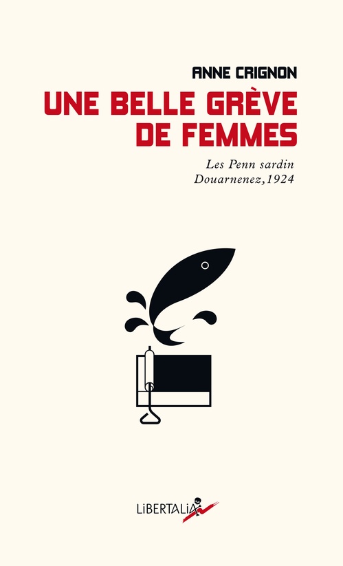 Couverture ebook de Une belle grève de femmes, de Anne Crignon